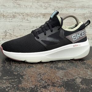 Womens Skechers Go Run Elevate Running Shoes Sz 7 Used 128317 BKMN